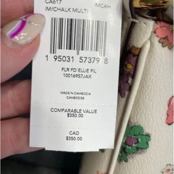 🎄NWT Super cute COACH Summer Crossbody - Picture 4 of 5